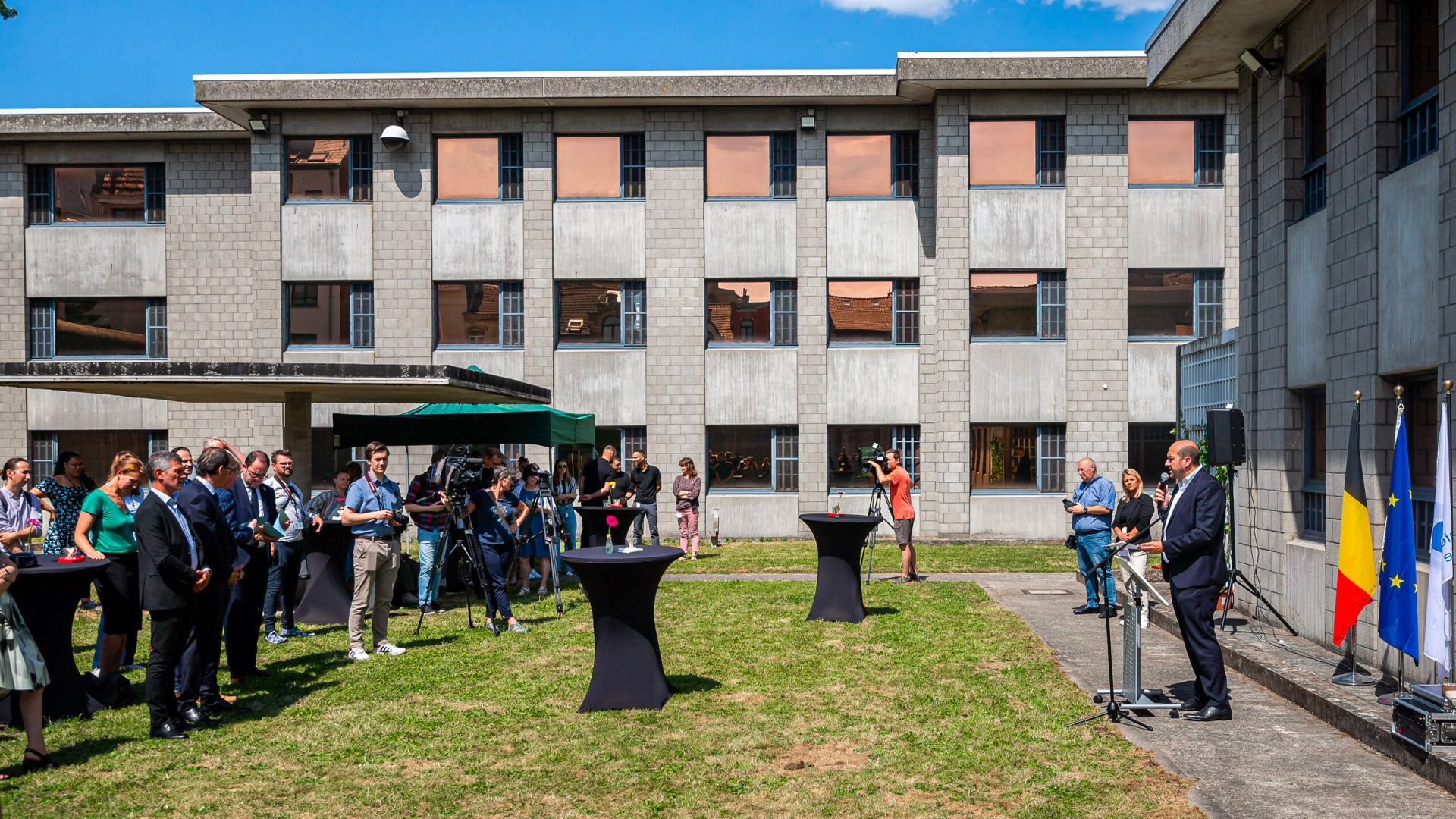 Inauguration de la maison de détention de Forest